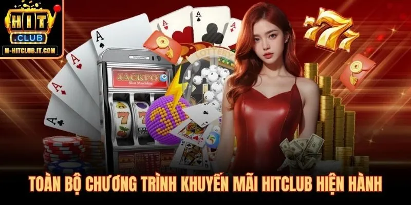 Khuyến mãi Hitclub với 4 nhóm ưu đãi điều kiện minh bạch